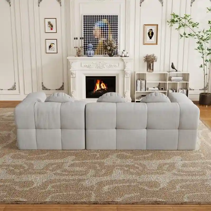 103 L-Shaped Modular Sofa, Free Combination (Left and Right Facing)