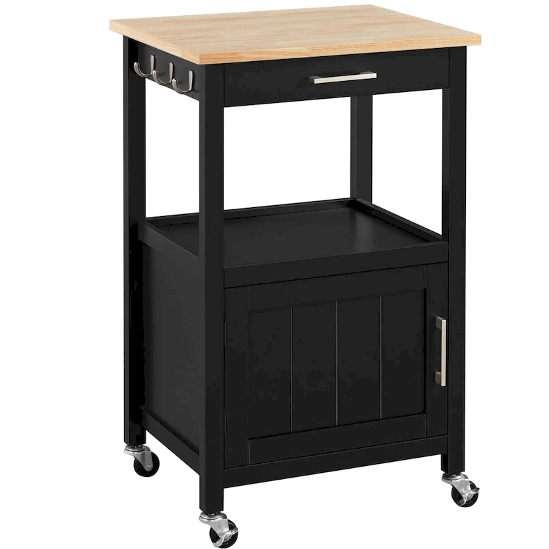 Rolling Kitchen Cart Storage Island Kitchen Cart