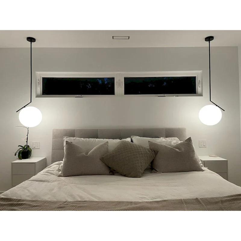 1LT Pendant, MB finish w/ Opal Glass