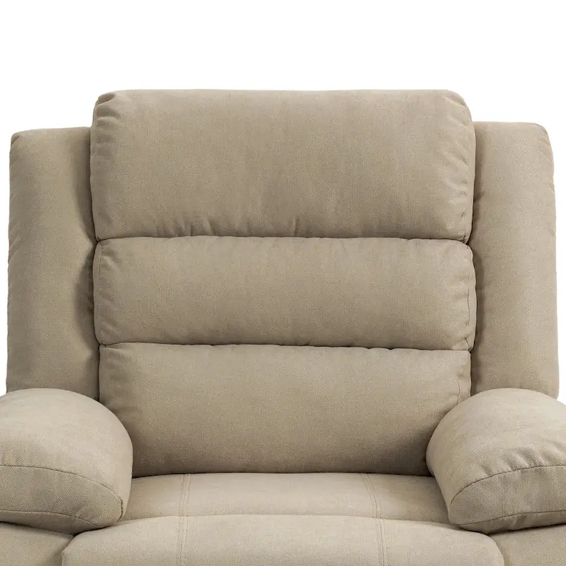 Classic and Traditional Manual Recliner Chair Single Sofa