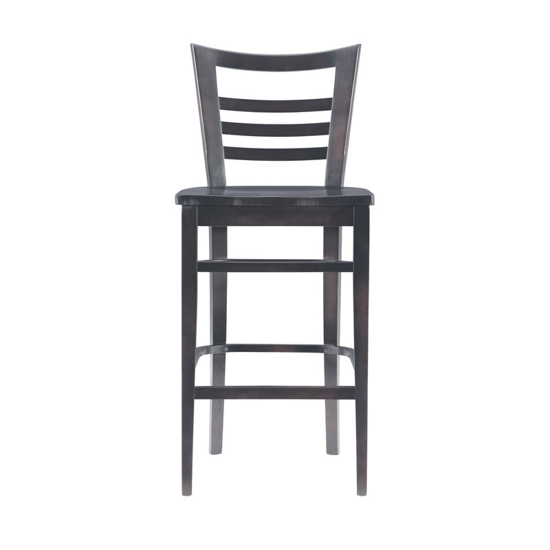 Heathcliff Rustic Solid Wood Barstool (Set of 2)