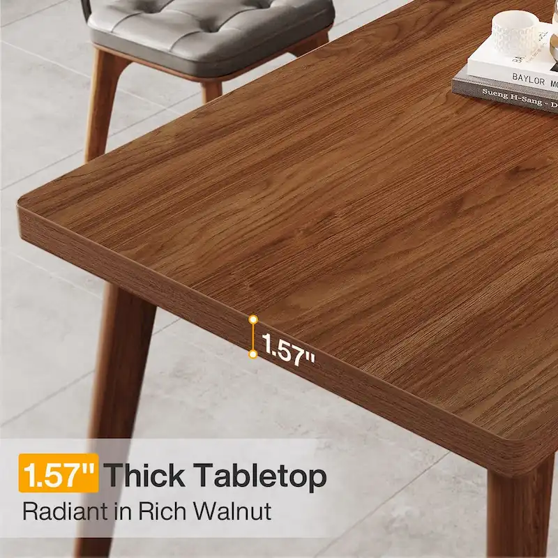 78.7 Extra Long 2-Person Wood Desk with Metal Legs