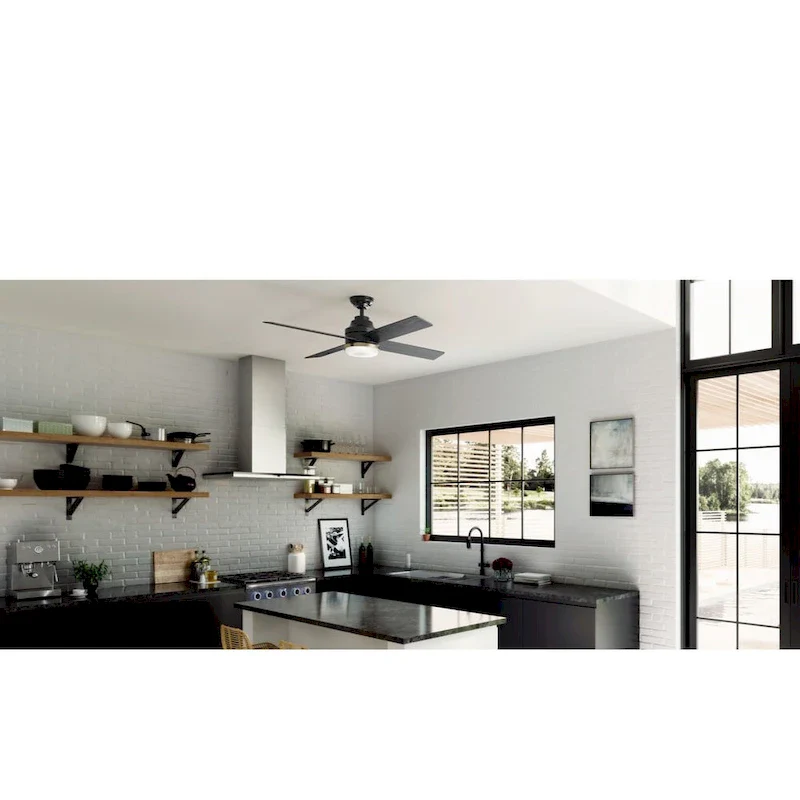 Casablanca 54  Daphne Ceiling Fan with LED Light Kit and Wall Control - Transitional