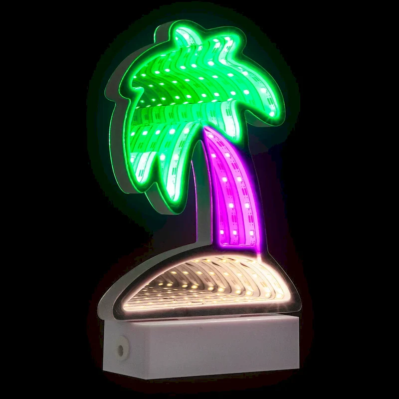 LED Lighted 3D Palm Tree Tunnel Light - 8