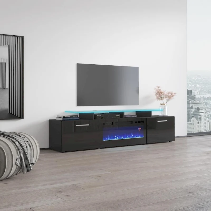 Rova EF Electric Fireplace Modern 75
