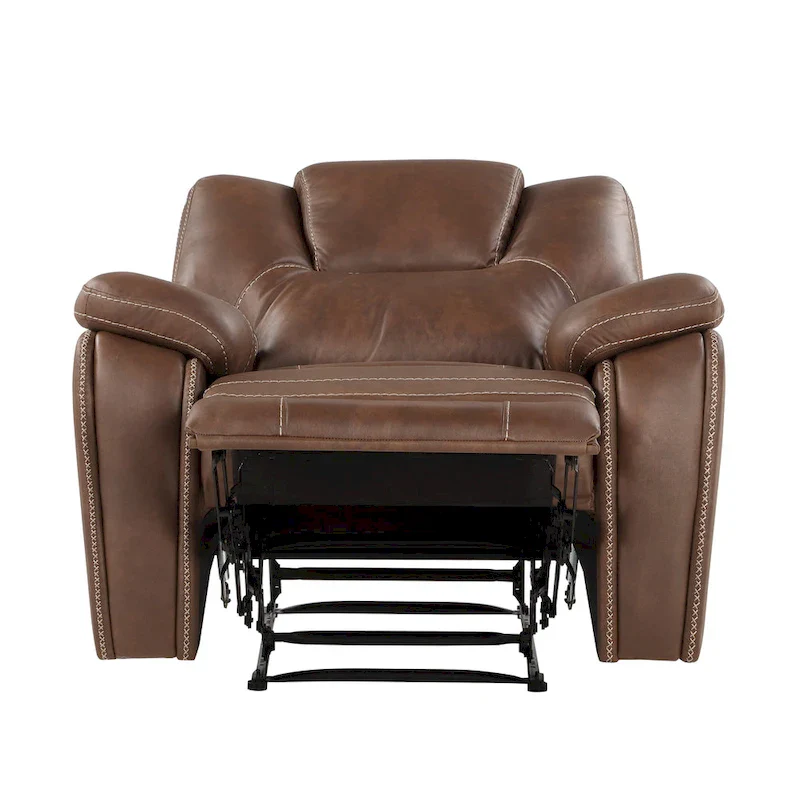 Steve Silver Kameryn Faux Leather Manual Recliner
