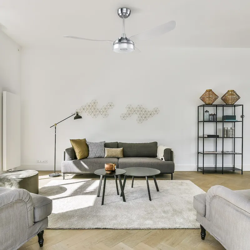 CARRO Felix 52  3-Blade Smart Ceiling Fan with Light and Remote.