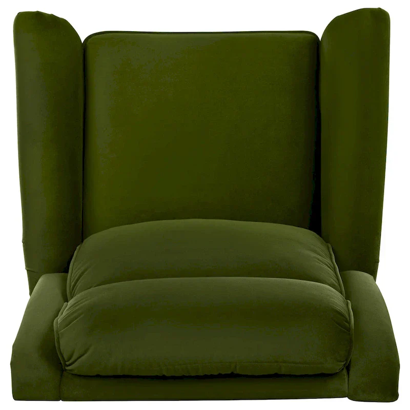 Marloo Modern Swivel Velvet Recliner Chair by Christopher Knight Home