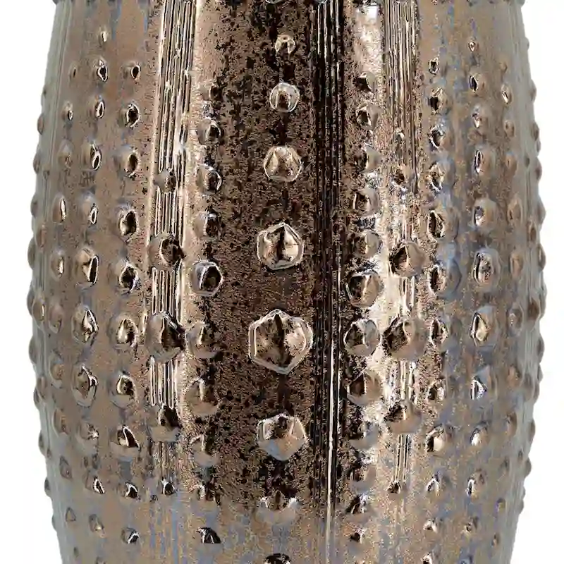 Weathered Style Ceramic Garden Stool - 18 - Bronze