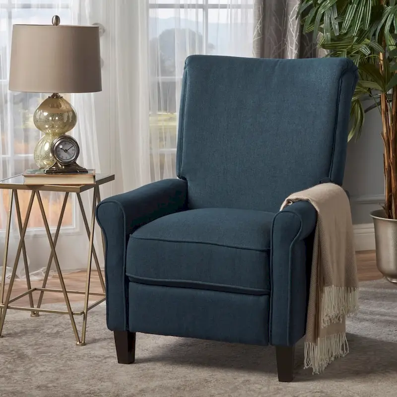 Traditional Fabric Recliner