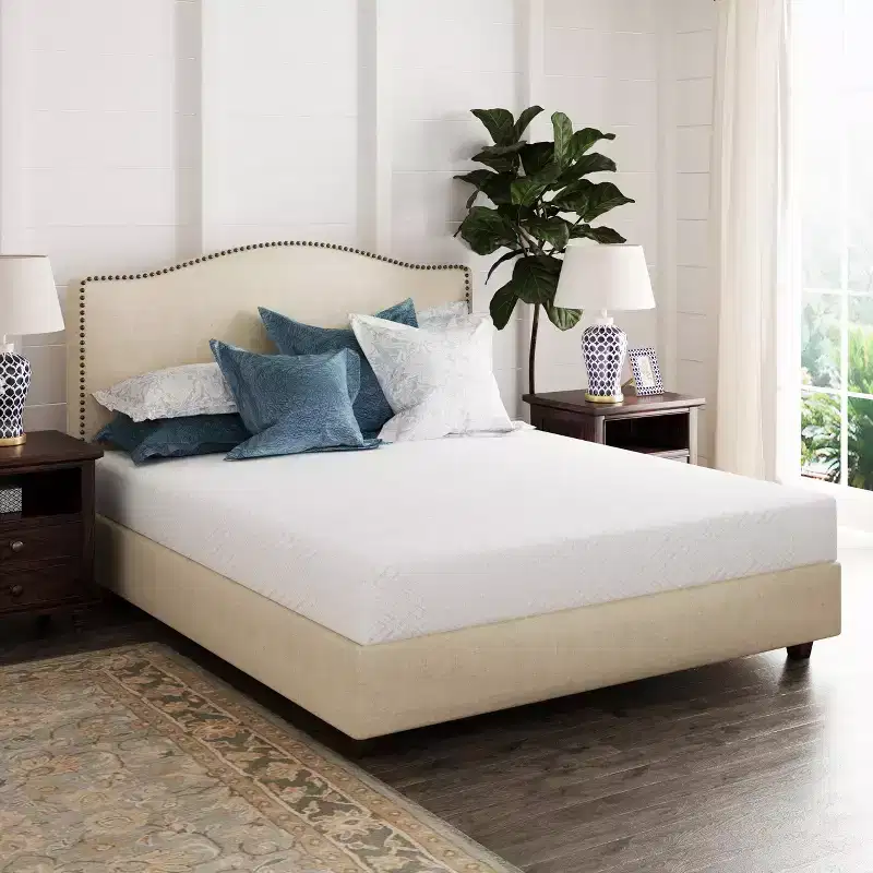 Ego White 8 Medium Gel Green Tea AeroFusion Memory Foam Mattress
