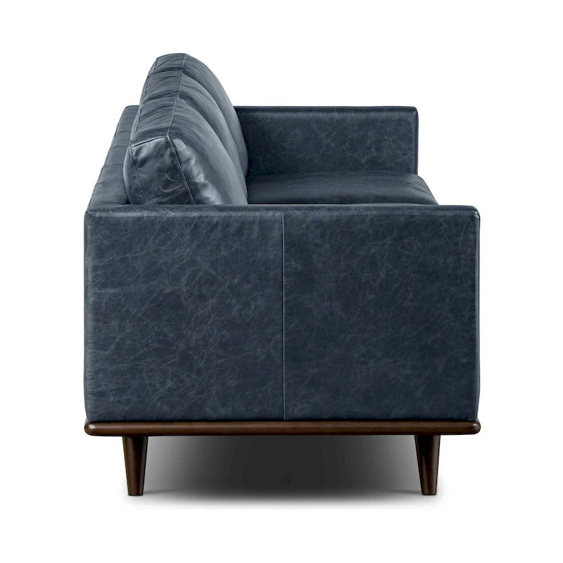 Poly & Bark Nolita 85 Sofa - Full Grain Genuine Italian Leather