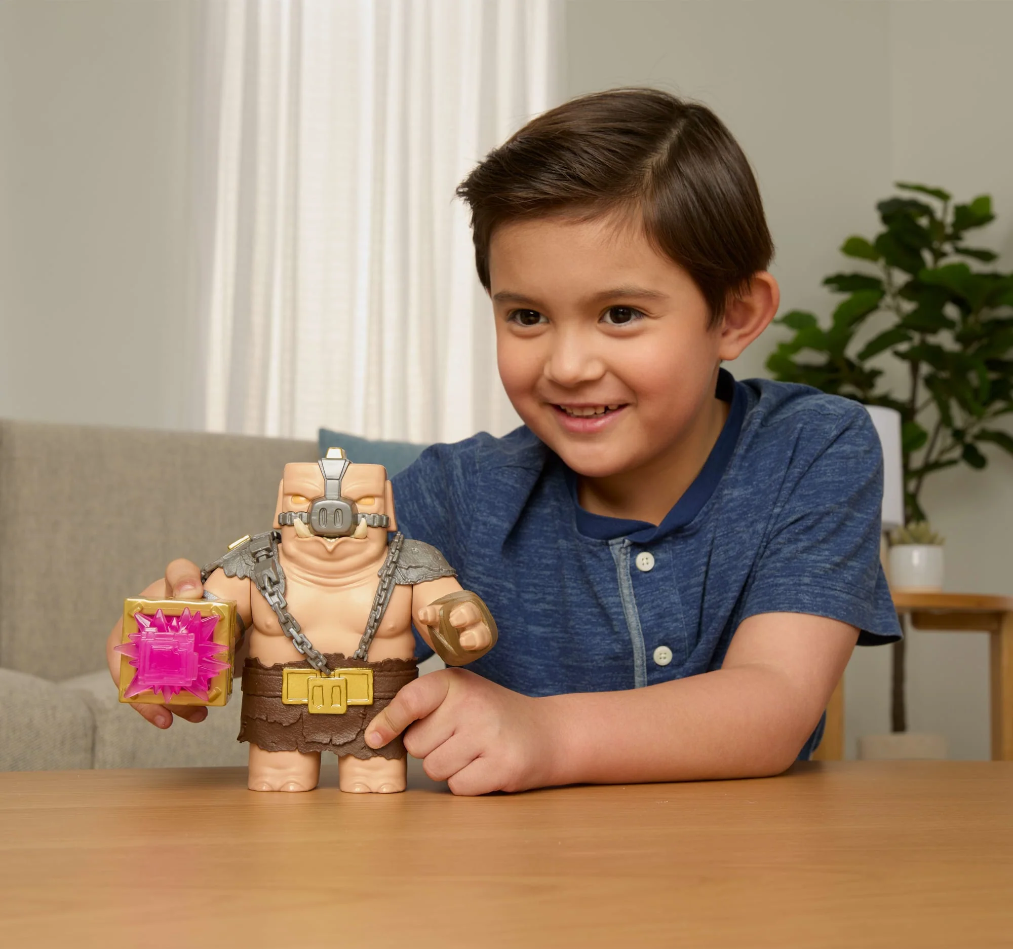 Minecraft Battle Mode Great Hog Large Action Figure, Lights & Sounds, Inspired By A Minecraft Movie