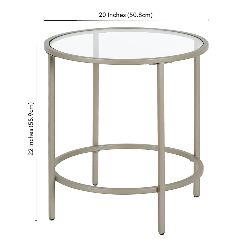 Sivil Round Side Table