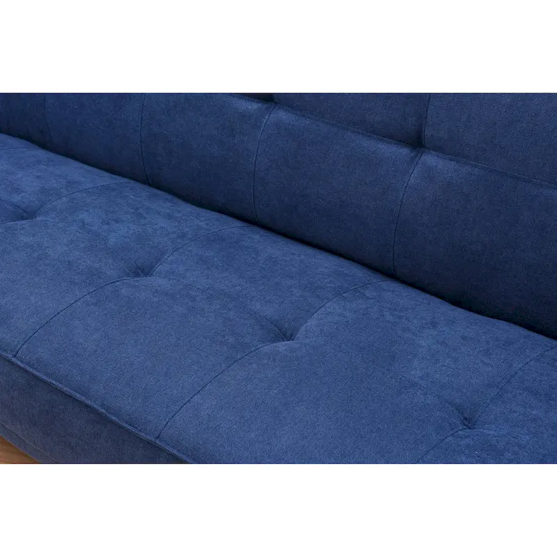 Velvet Wingback Push Back Recliner Chair