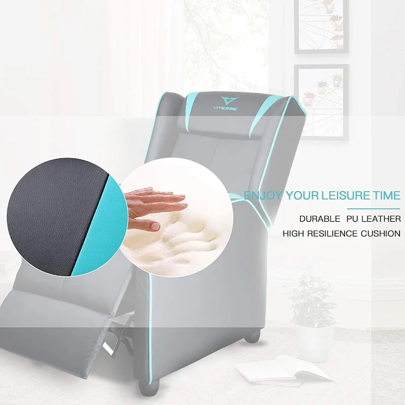 BOSSIN Gaming Recliner Chair Racing Style High Back Chair Living Room Recliners Theater Seating