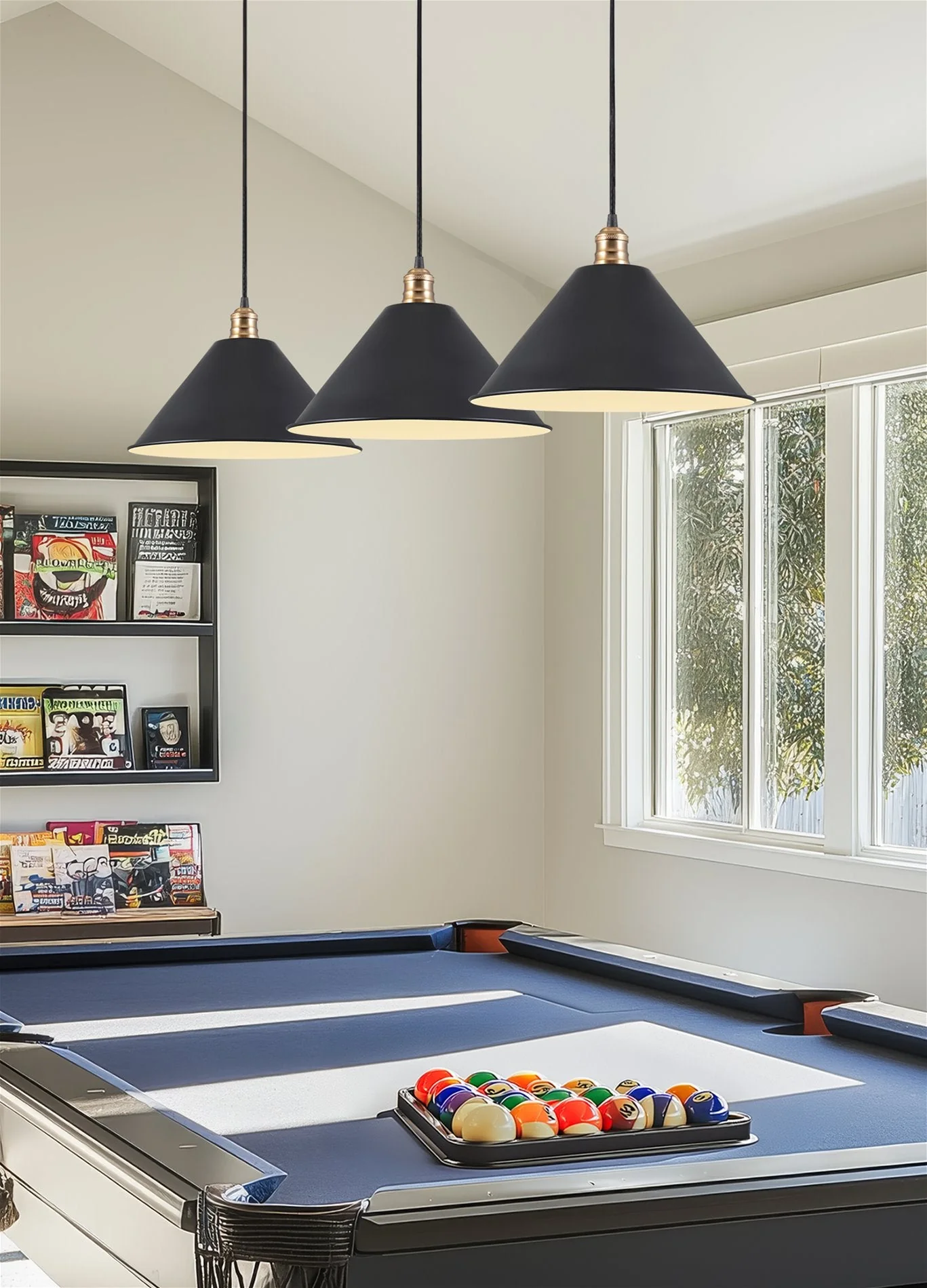 14 Industrial Metal Cone Replacement Shades, 3-Pack