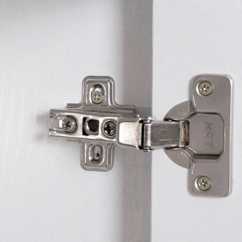 Rolling Kitchen Island with Trash Can, Kitchen Cart with Drop Leaf, Adjustable Shelf