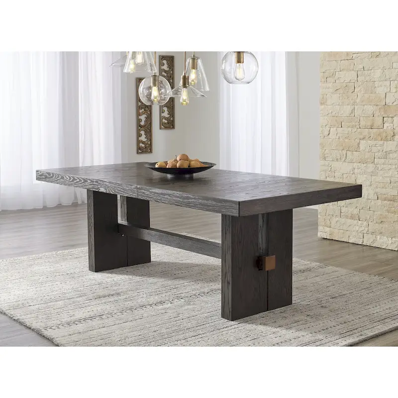 Signature Design by Ashley Burkhaus Dark Brown 10-Piece Dining Package