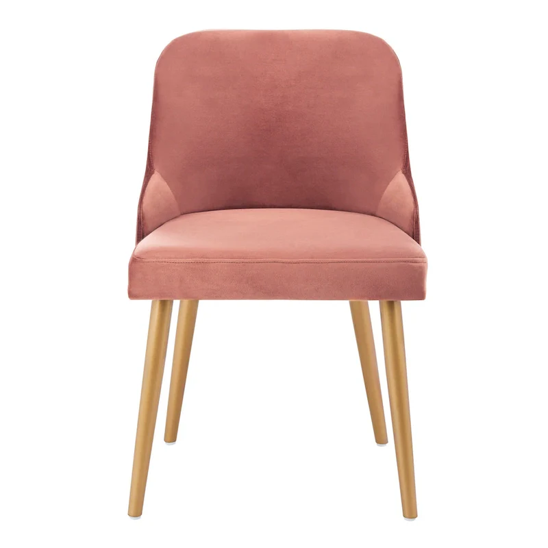 Nobie 18.3 Upholstered Dining Chair - Grey / Gold (Set of 2) - 21 x 22 x 31 - 21Wx22Dx31H