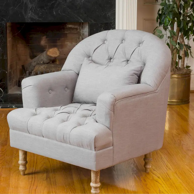 Anastasia Tufted Armchair by Christopher Knight Home