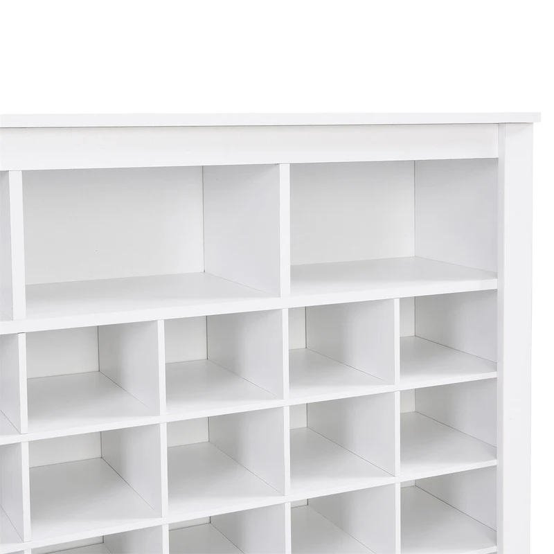 Merax Sleek Design 24 Shoe Cubby Console