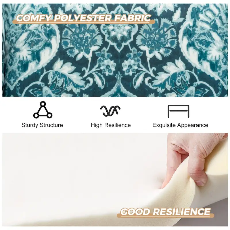 Gott Traditional Wingback Armchair with Solid Wood Legs Set of 2 by HULALA HOME