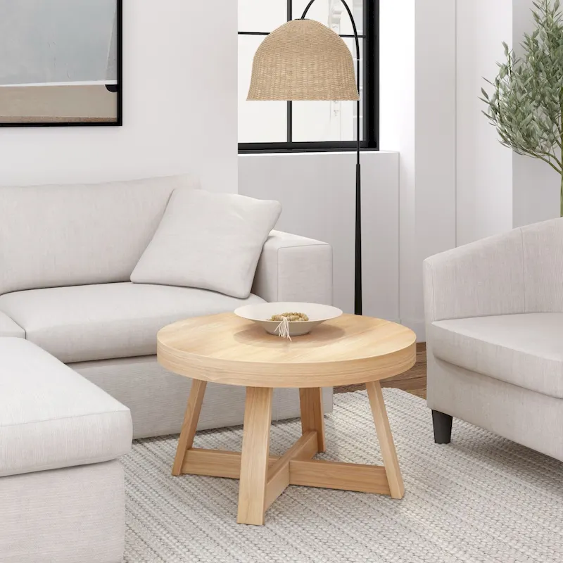 Plank and Beam Classic Round Coffee Table - 30