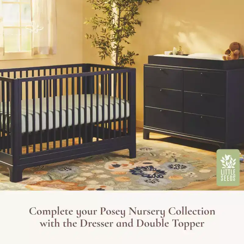Little Seeds Posey 4-in-1 Convertible Crib