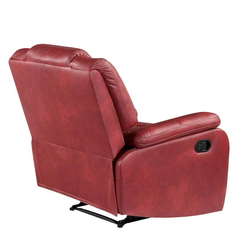 Steve Silver Kameryn Faux Leather Manual Recliner