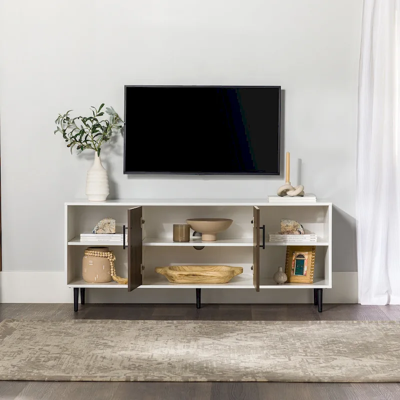 Middlebrook Modern Bookmatch 58-inch TV Stand