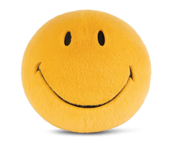 Smiley ECO Fuzzy Yellow 23 cm