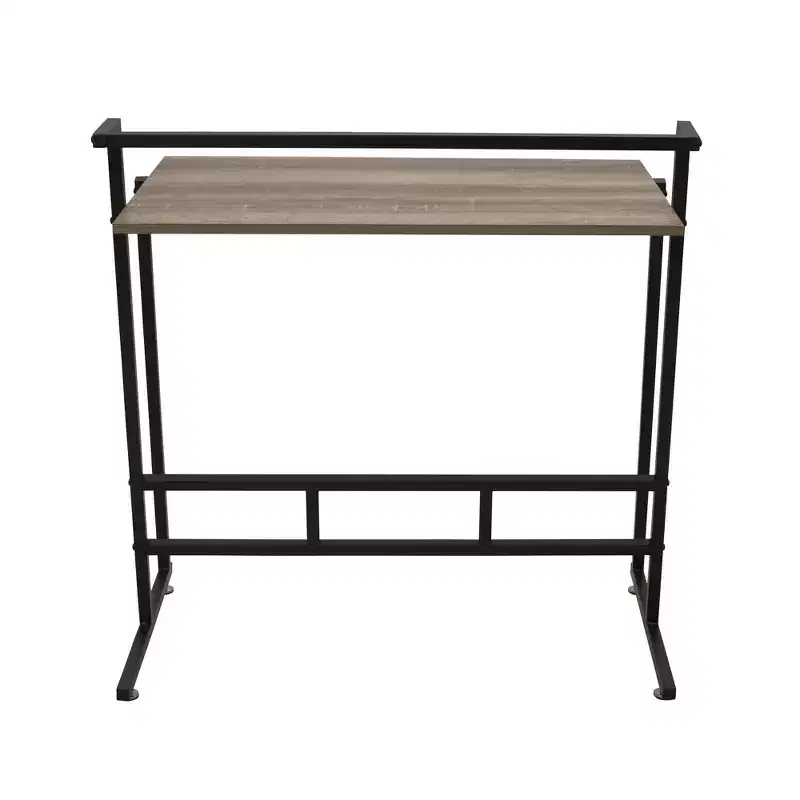 Household Essentials Jamestown Small Office Desk Ashwood