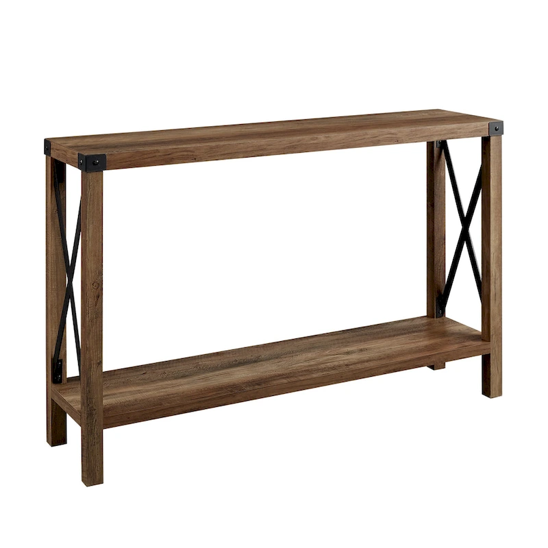 Middlebrook 46-inch X-frame Farmhouse Entry Table