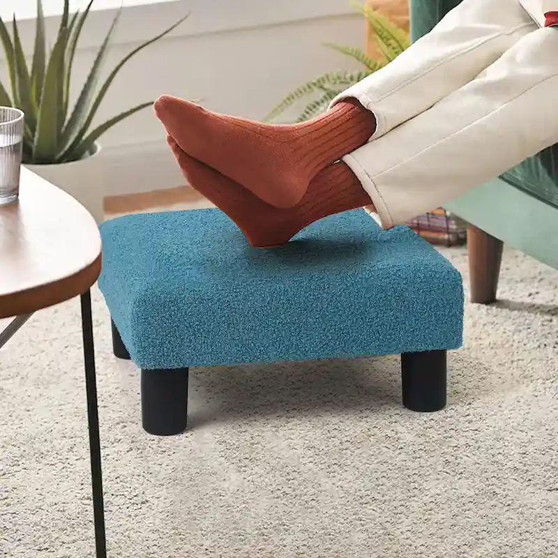 Adeco 15 Small Ottoman Upholstered Foot Rest