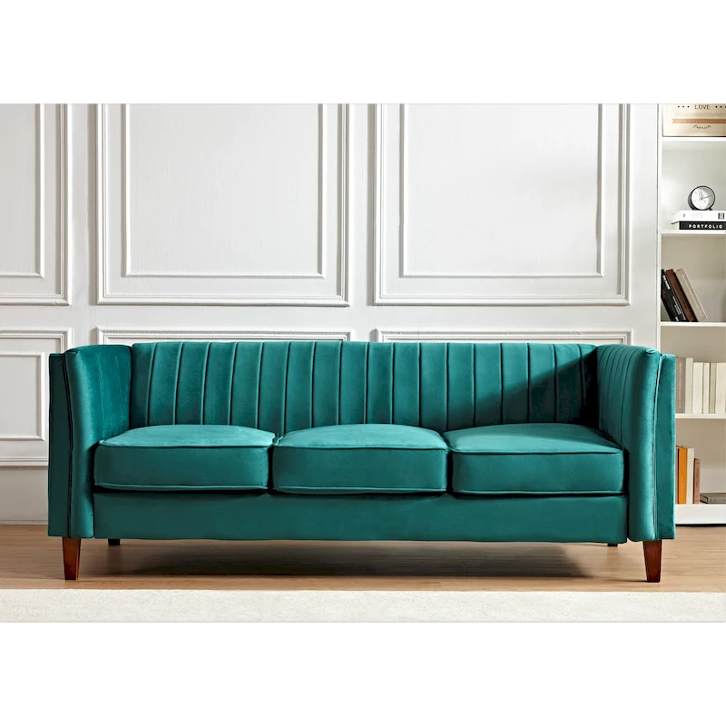 Line Tufted Square Design Sofa