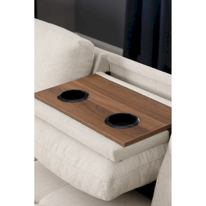 Alger 98 Wide Left Hand Facing Sofa & Chaise with Ottoman