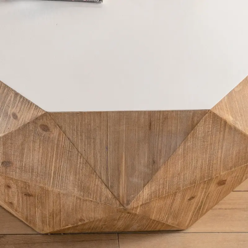 38 Three-dimensional Embossed American Retro Style Coffee Table