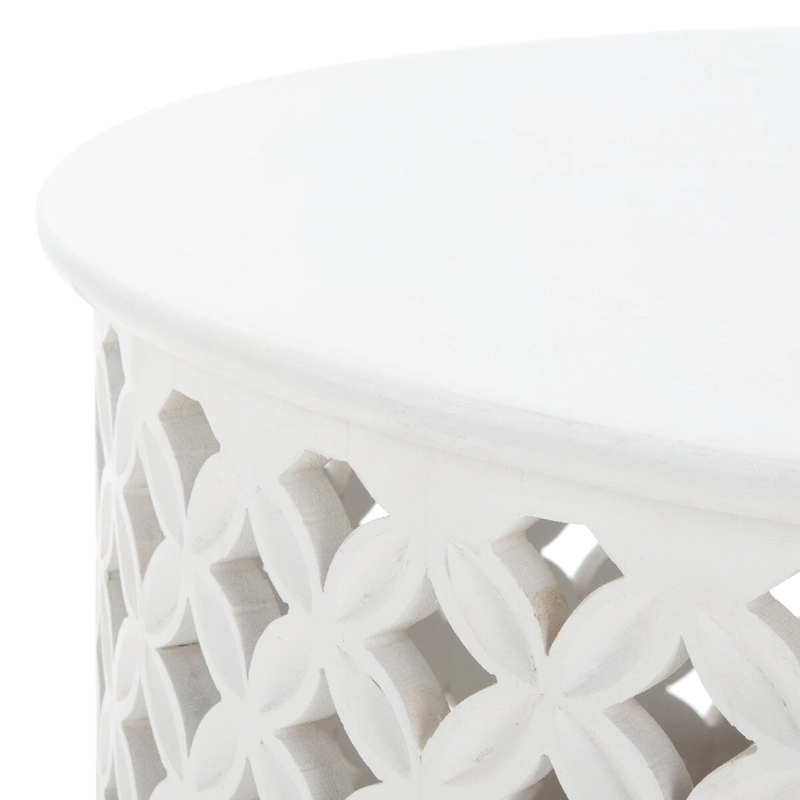 SAFAVIEH Antkea Round Coffee Table - 35 L x 35 D x 16 H - 35Wx35Dx16H