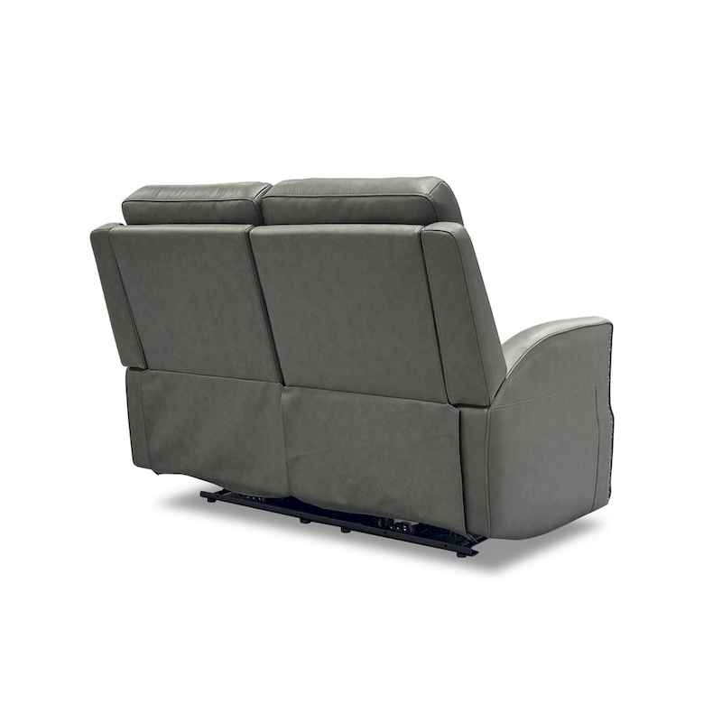 Maxwellton Cedar Power Reclining Loveseat with Power Headrests and Lumbar by Flexsteel - 56