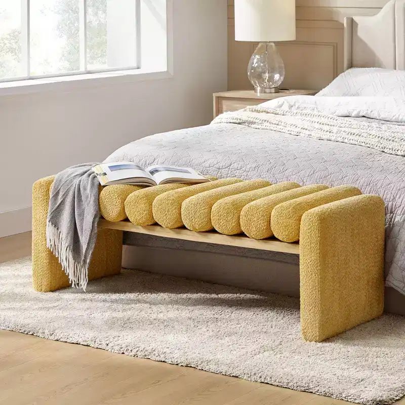 Alice Bench With Solid Wood Construction | HULALA HOME
