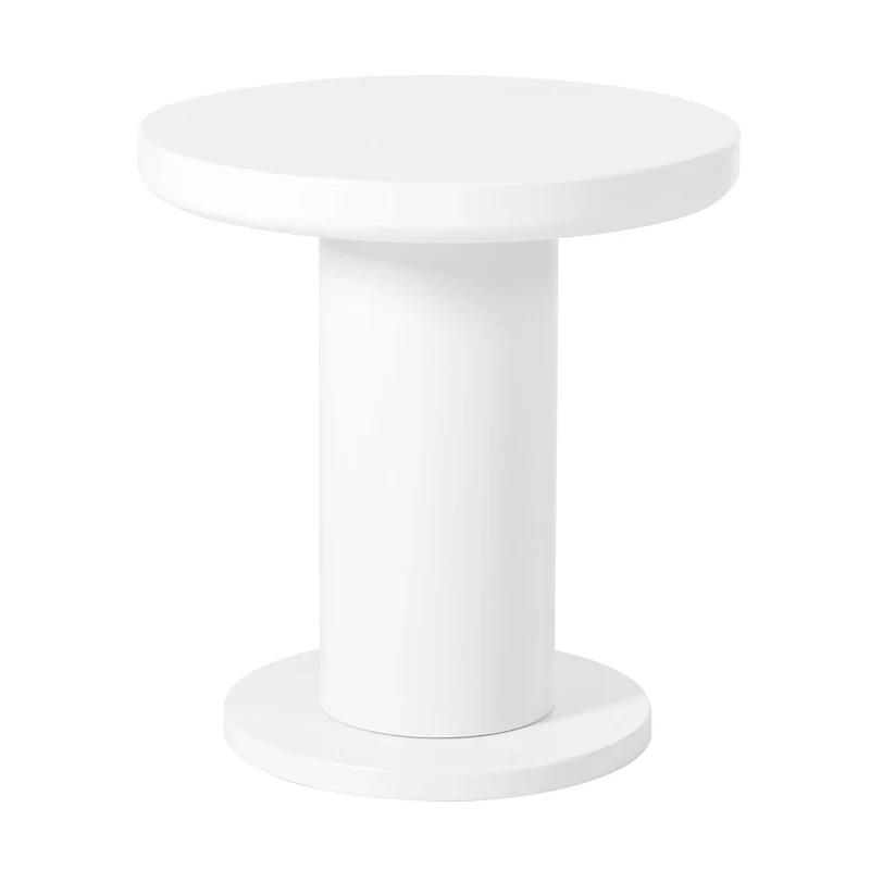 Set of 2 Nesting Cloud Coffee Table with Round Small Side Table