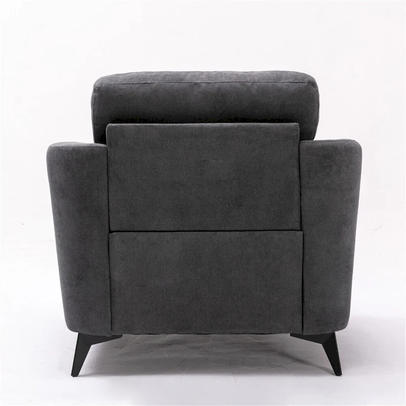 Velvet Fabric Sofa Loveseat Chair Living Room Set