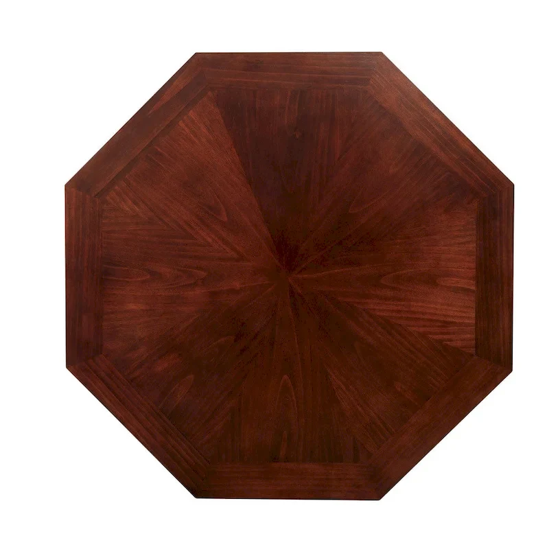 Gary Traditional Cherry Solid Wood Poker Table by Furniture of America