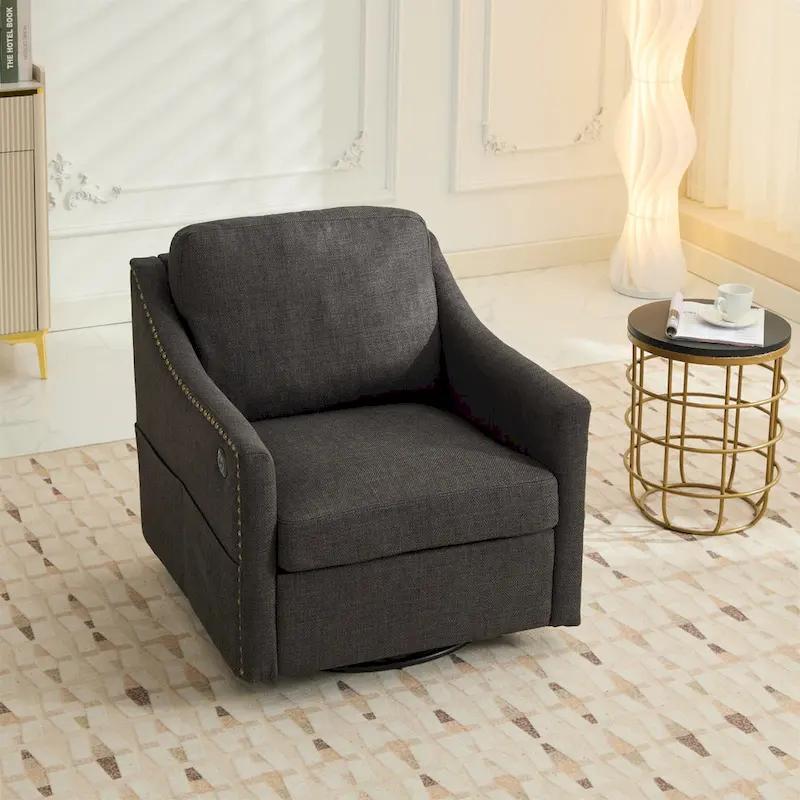 360 Degree Swivel Rotating Accent Chair