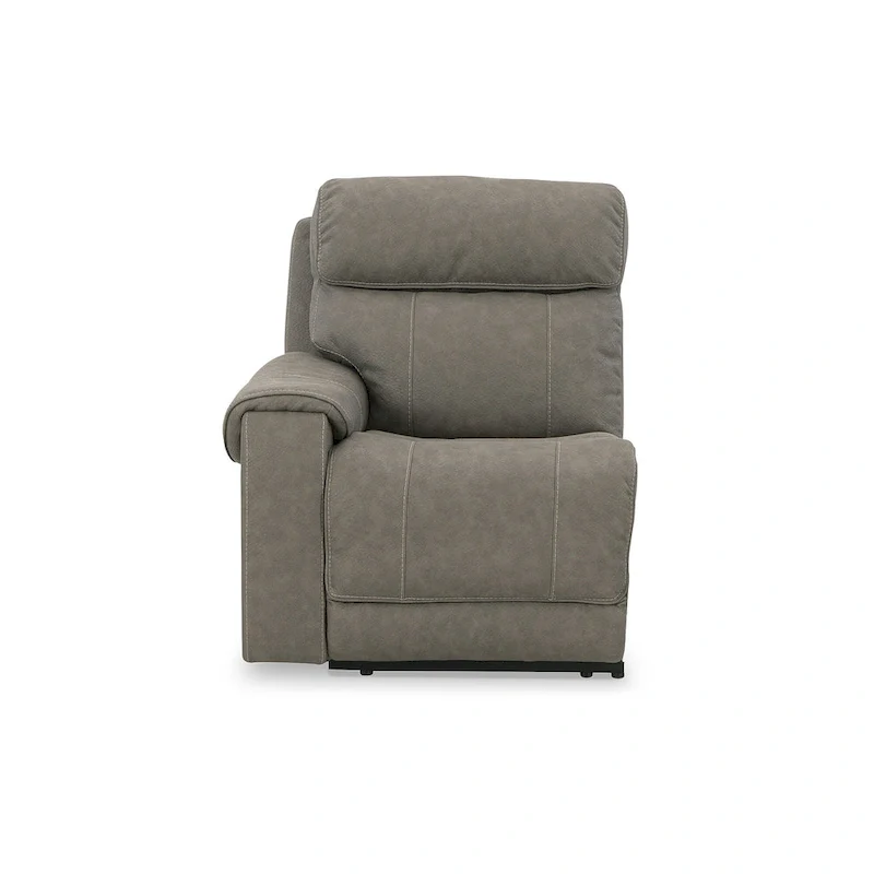 Signature Design by Ashley Starbot Gray 7-Piece Power Reclining Sectional - 112W x 112D x 42H