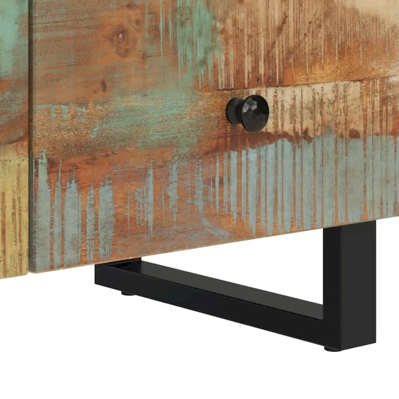 TV Stand 27.6x13x18.1 Solid Wood Mango