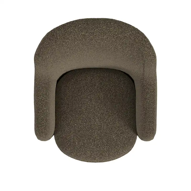 HomePop Upholstered Swivel Accent Chair