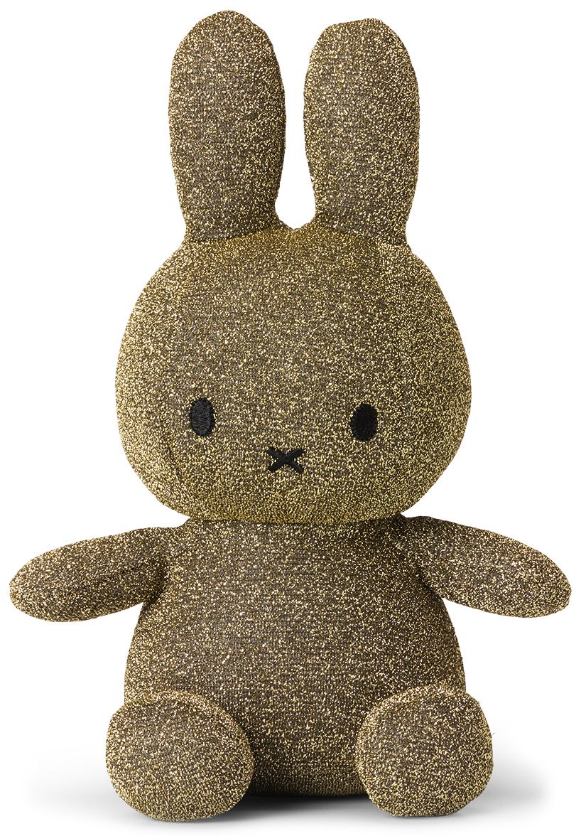Miffy & Friends Miffy Sparkle Gold 23cm