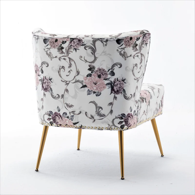 Friant 25W Microfiber Upholstered Slipper Chair